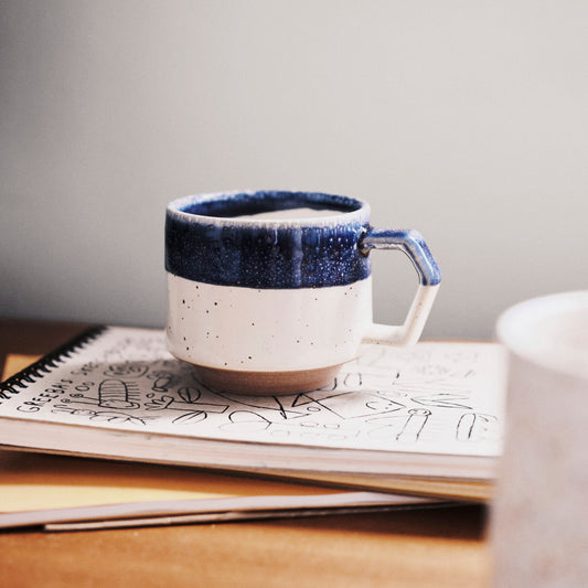 CHIPS Stacking Mug 280ml - Premium Drop Navy