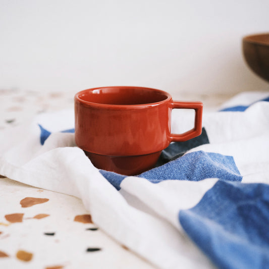 HASAMI Block Mug 200ml - Red