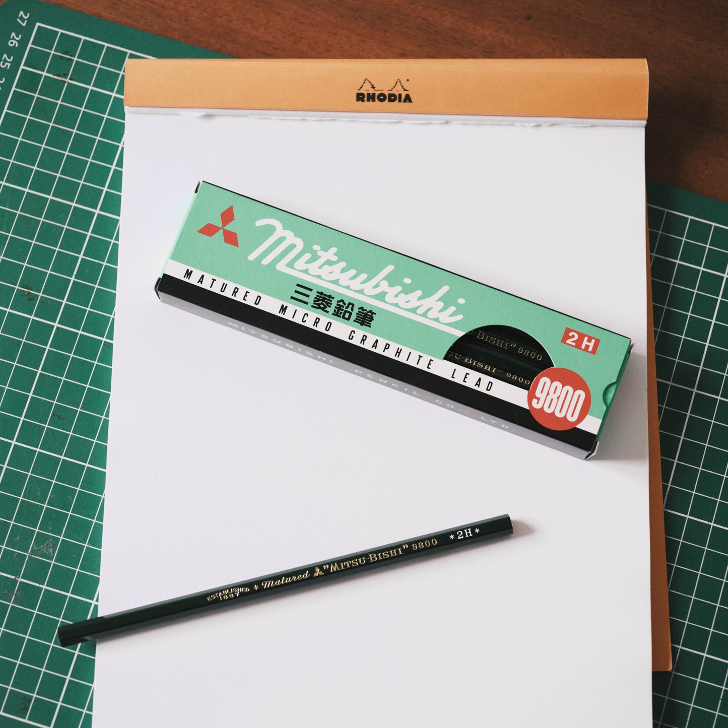 Mitsubishi Pencil - 2H (pack of 12)
