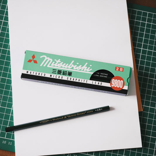 Mitsubishi Pencil - 2B (pack of 12)