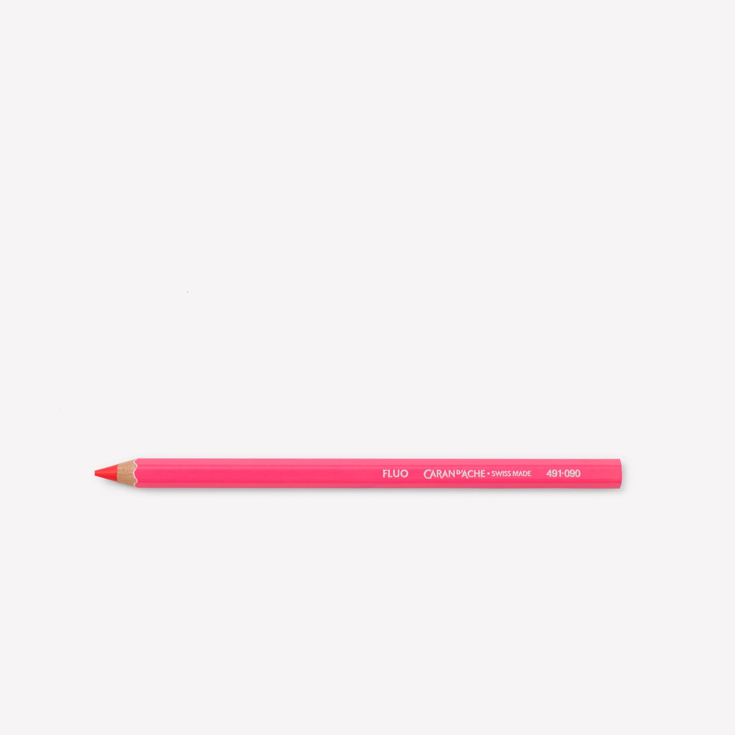 Caran d'Ache Maxi Colour Pencil - Fluo Pink