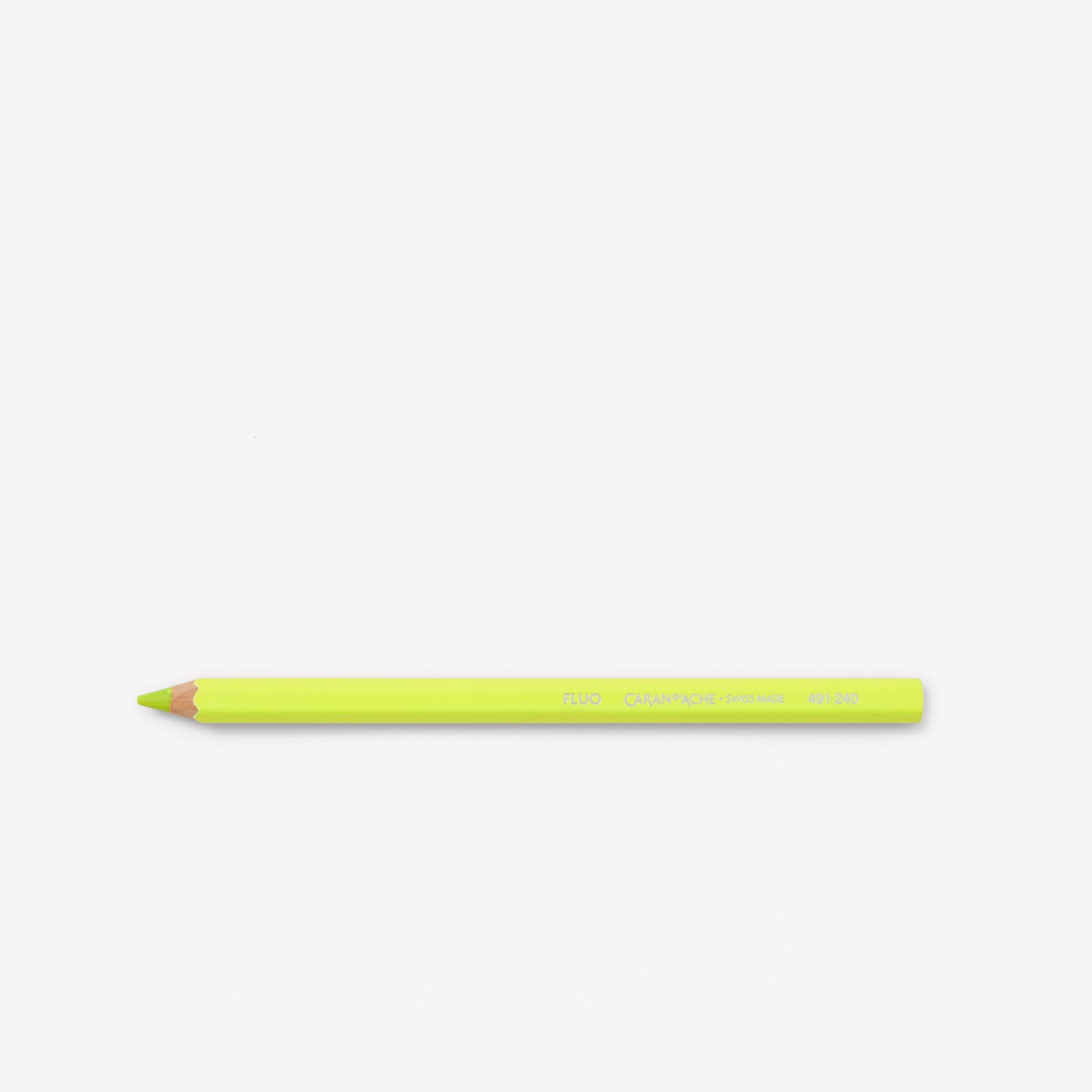 Caran d'Ache Maxi Colour Pencil - Fluo Yellow