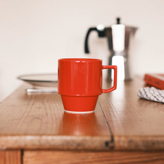 HASAMI Block Mug 300ml - Red