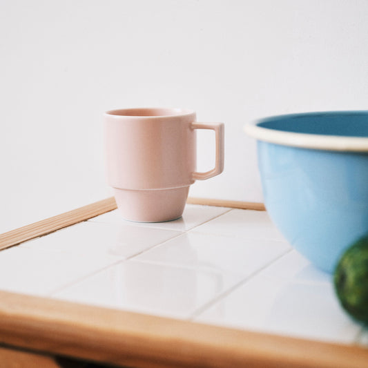 HASAMI Block Mug 300ml - Peach (Pink)