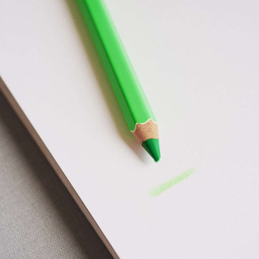 Caran d'Ache Maxi Colour Pencil - Fluo Green