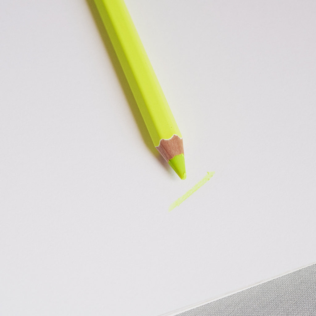 Caran d'Ache Maxi Colour Pencil - Fluo Yellow