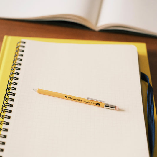 OHTO WN02 Mechanical Pencil 0.5mm - Yellow