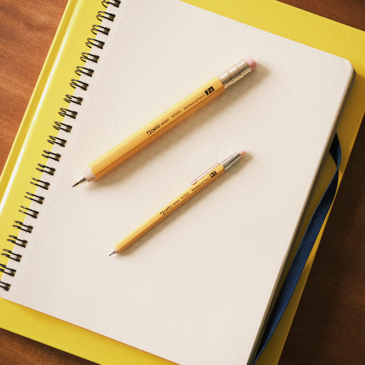 OHTO WN02 Mechanical Pencil 0.5mm - Yellow