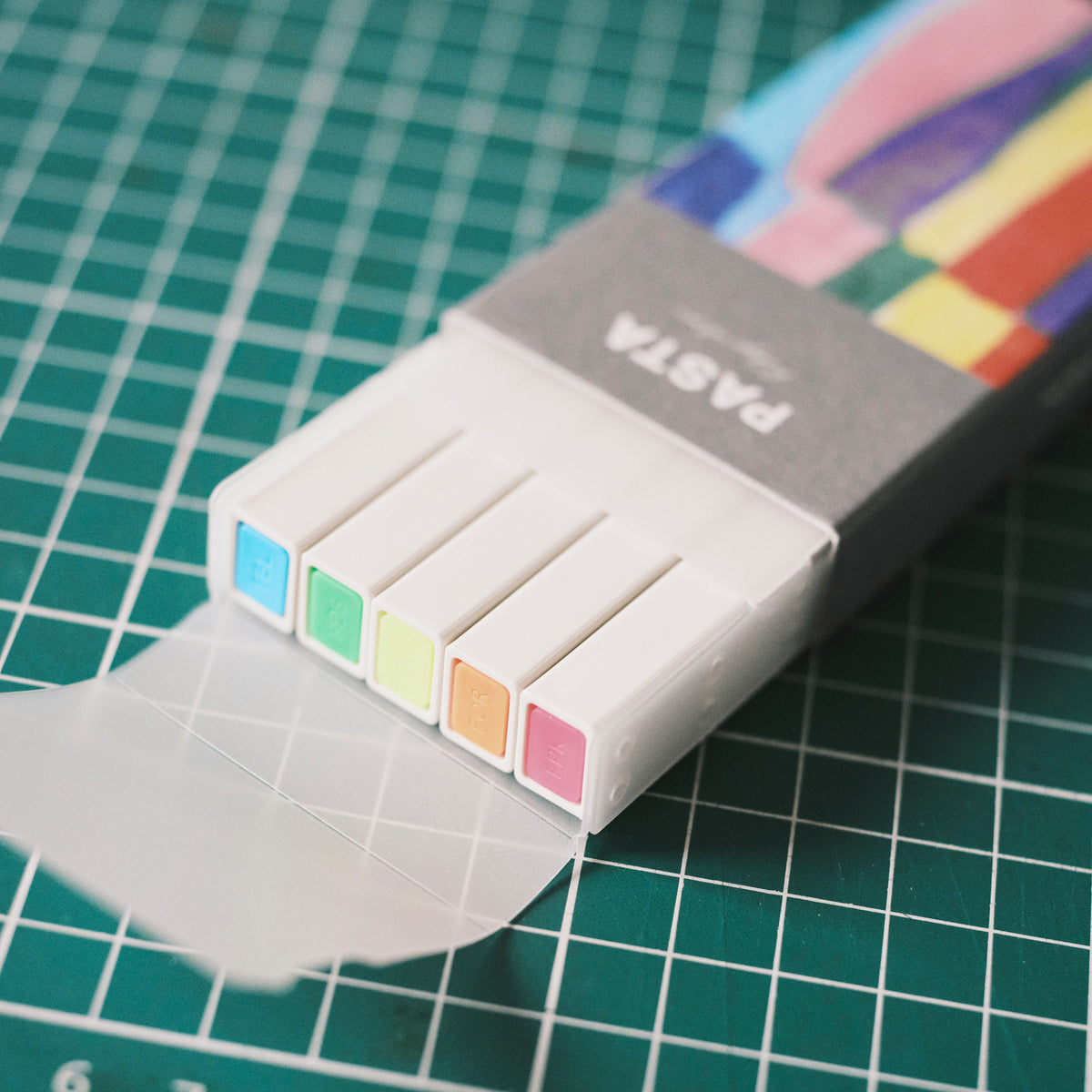 KOKUYO Pasta Marker Pens - 5 Pack (Fluorescent)