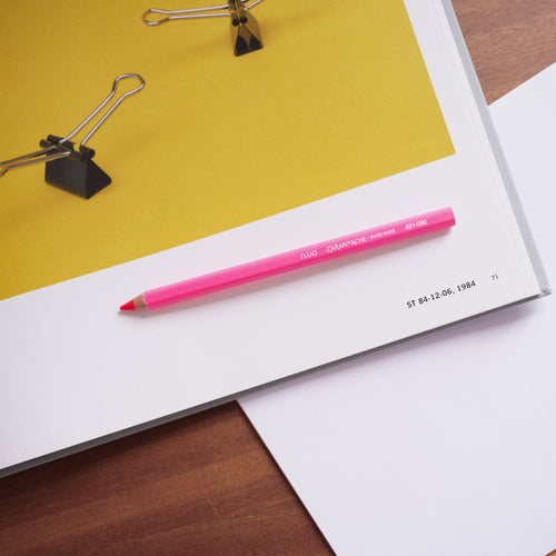 Caran d'Ache Maxi Colour Pencil - Fluo Pink