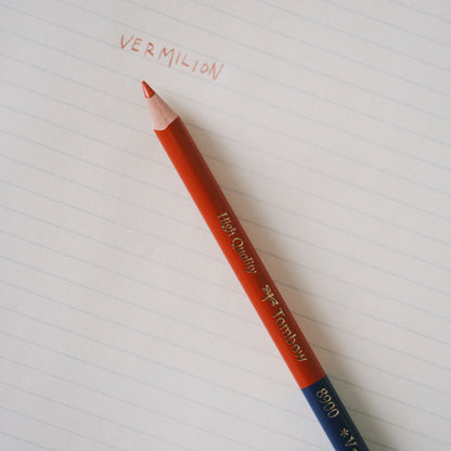 Tombow Pencil - Vermilion / Prussian Blue