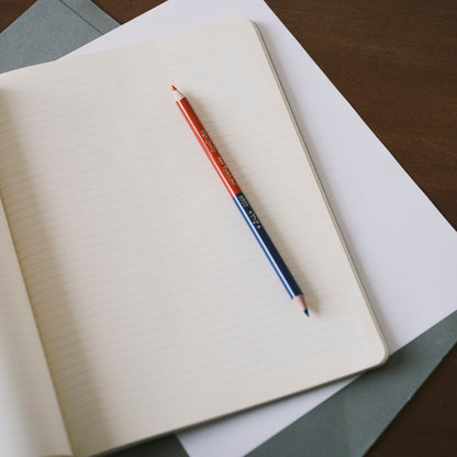 Tombow Pencil - Vermilion / Prussian Blue