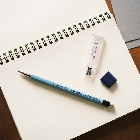 Penco Prime Timber Mechanical Pencil 2.0 - Blue