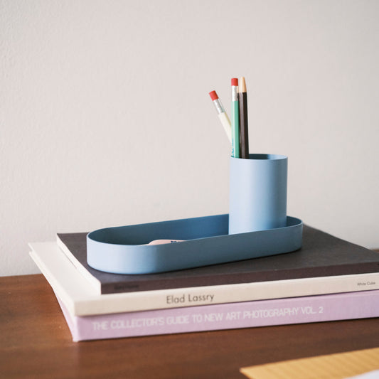 Hightide Desk Organiser - Light Blue