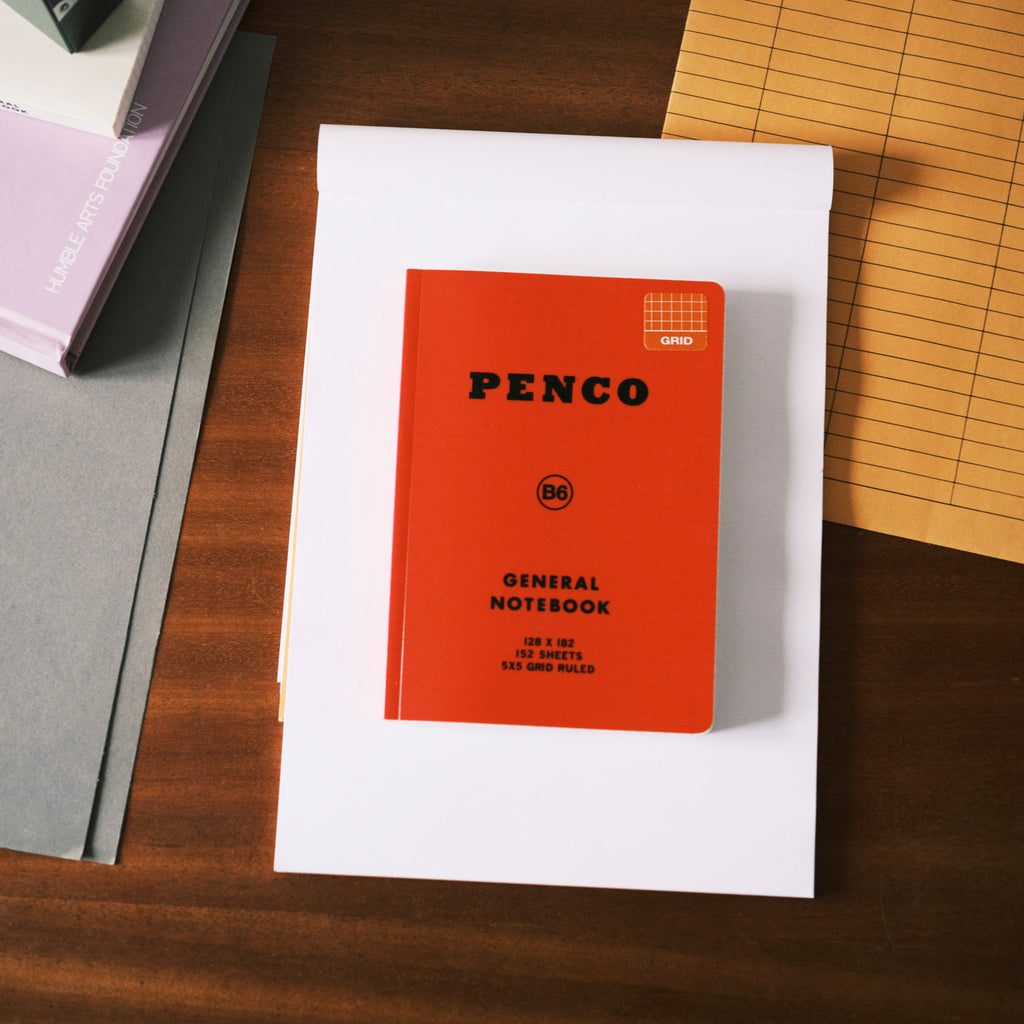 Penco Soft Notepad B6 - Red