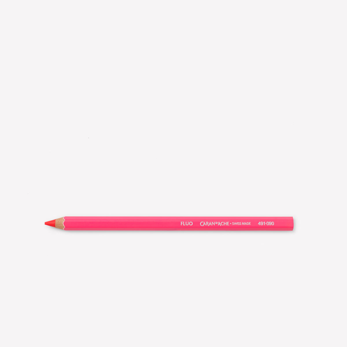 Caran d'Ache Maxi Colour Pencil - Fluo Pink