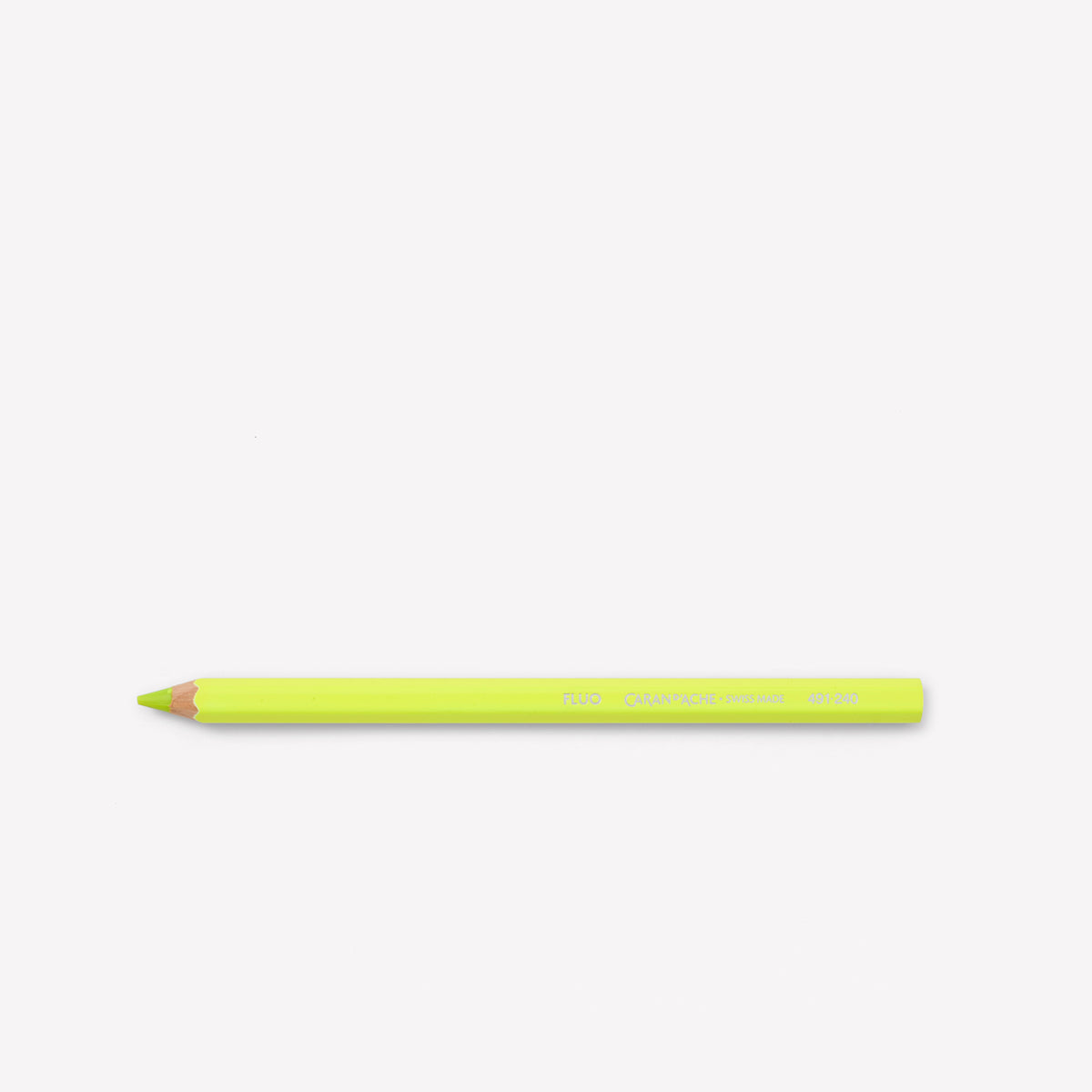 Caran d'Ache Maxi Colour Pencil - Fluo Yellow