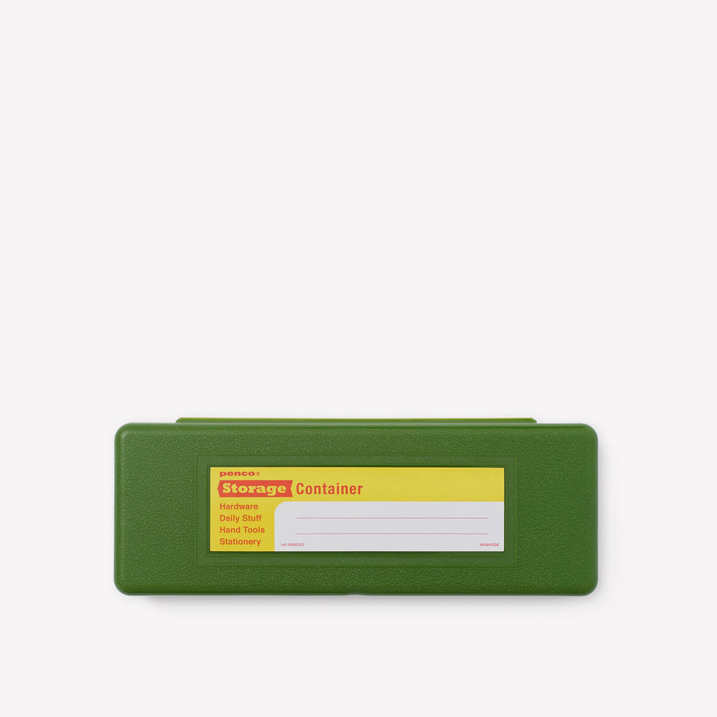 Penco Storage Container Pen Case - Olive Green