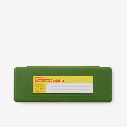 Penco Storage Container Pen Case - Olive Green