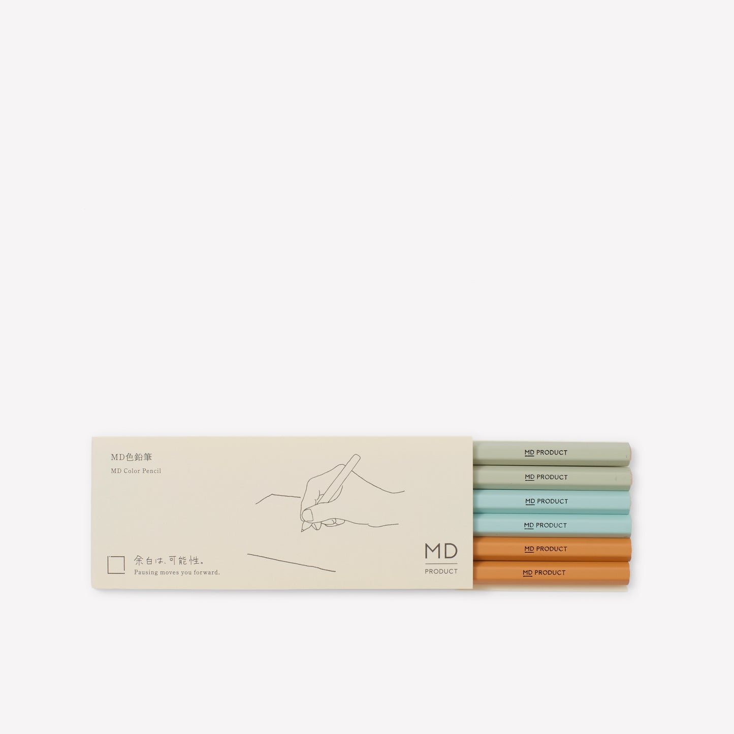 MD Coloured Pencils - 6 Pack