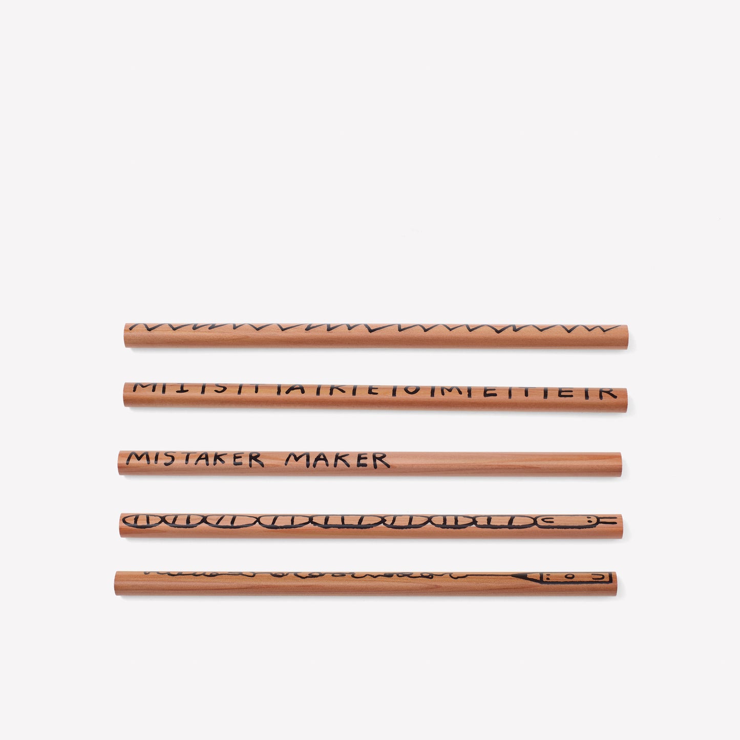 WOSET Greeba's Mistaker Maker Pencils (pack of 5)