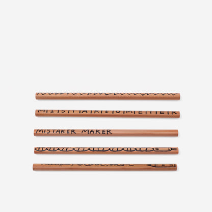 WOSET Greeba's Mistaker Maker Pencils (pack of 5)
