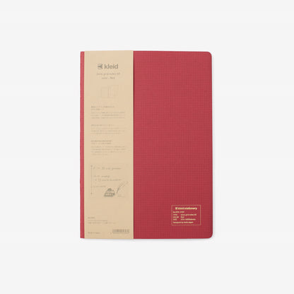 Kleid Notes A5 2mm Grid - Red