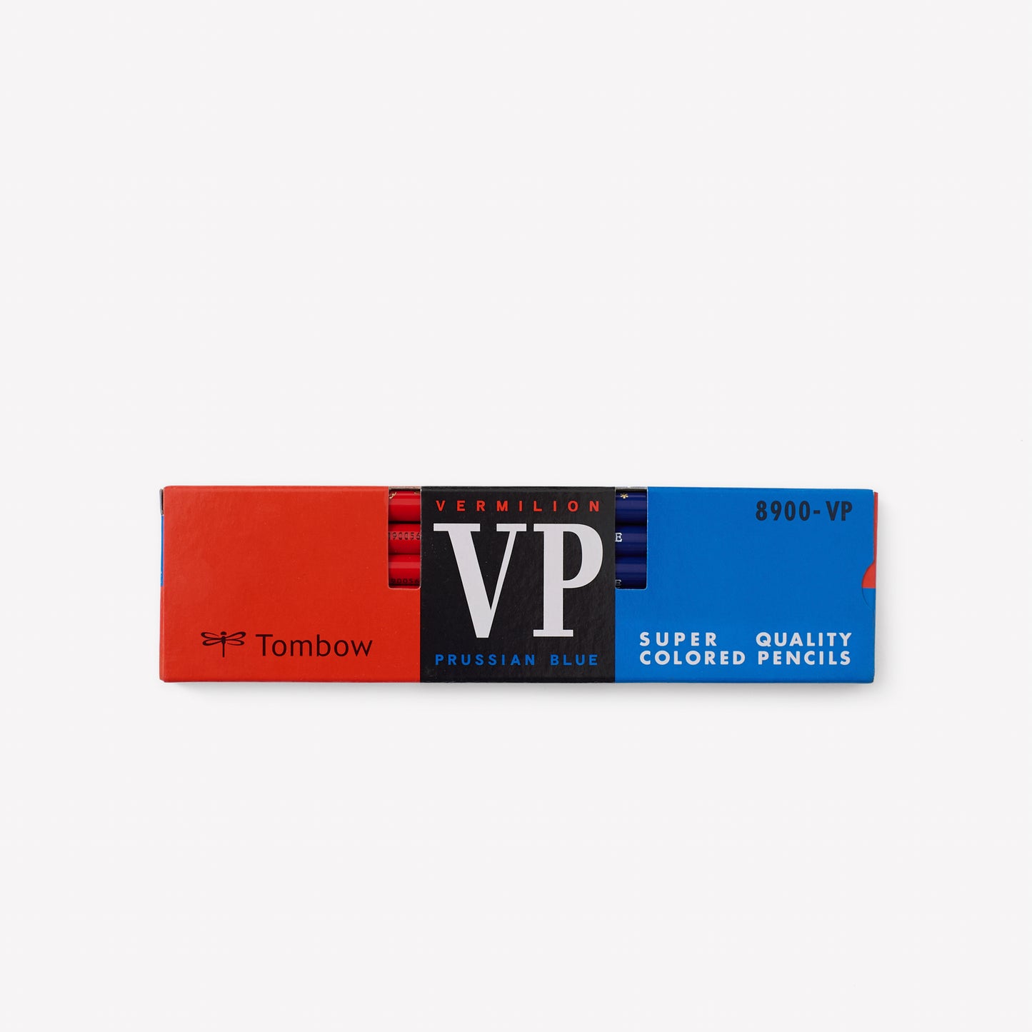 Tombow Pencil - Vermilion / Prussian Blue (pack of 12)