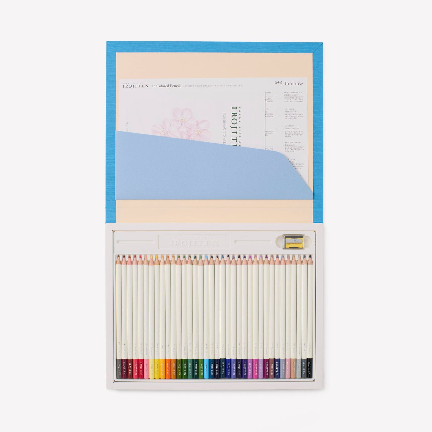 Tombow Irojiten Color Dictionary - 36 Coloured Pencils