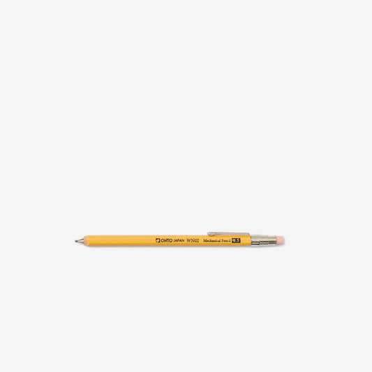 OHTO WN02 Mechanical Pencil 0.5mm - Yellow