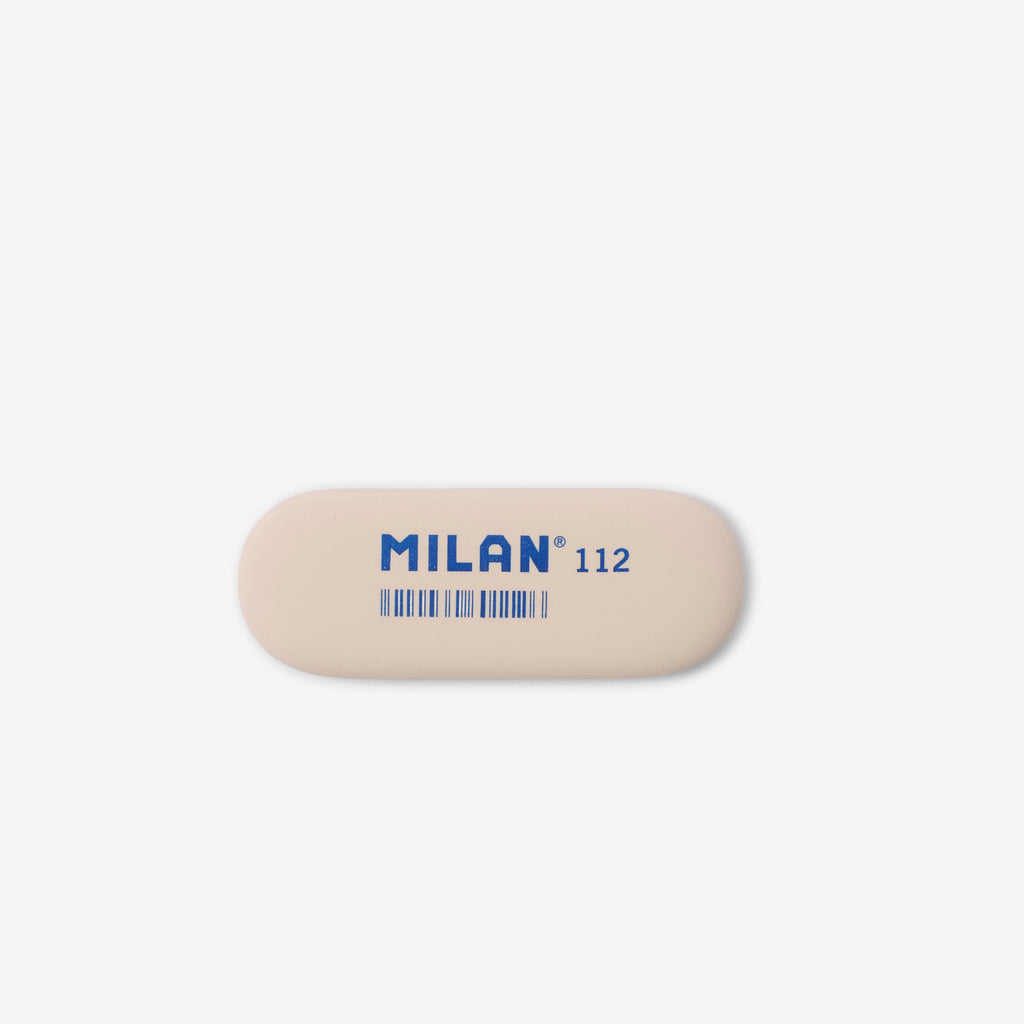 Milan 112 Eraser - White