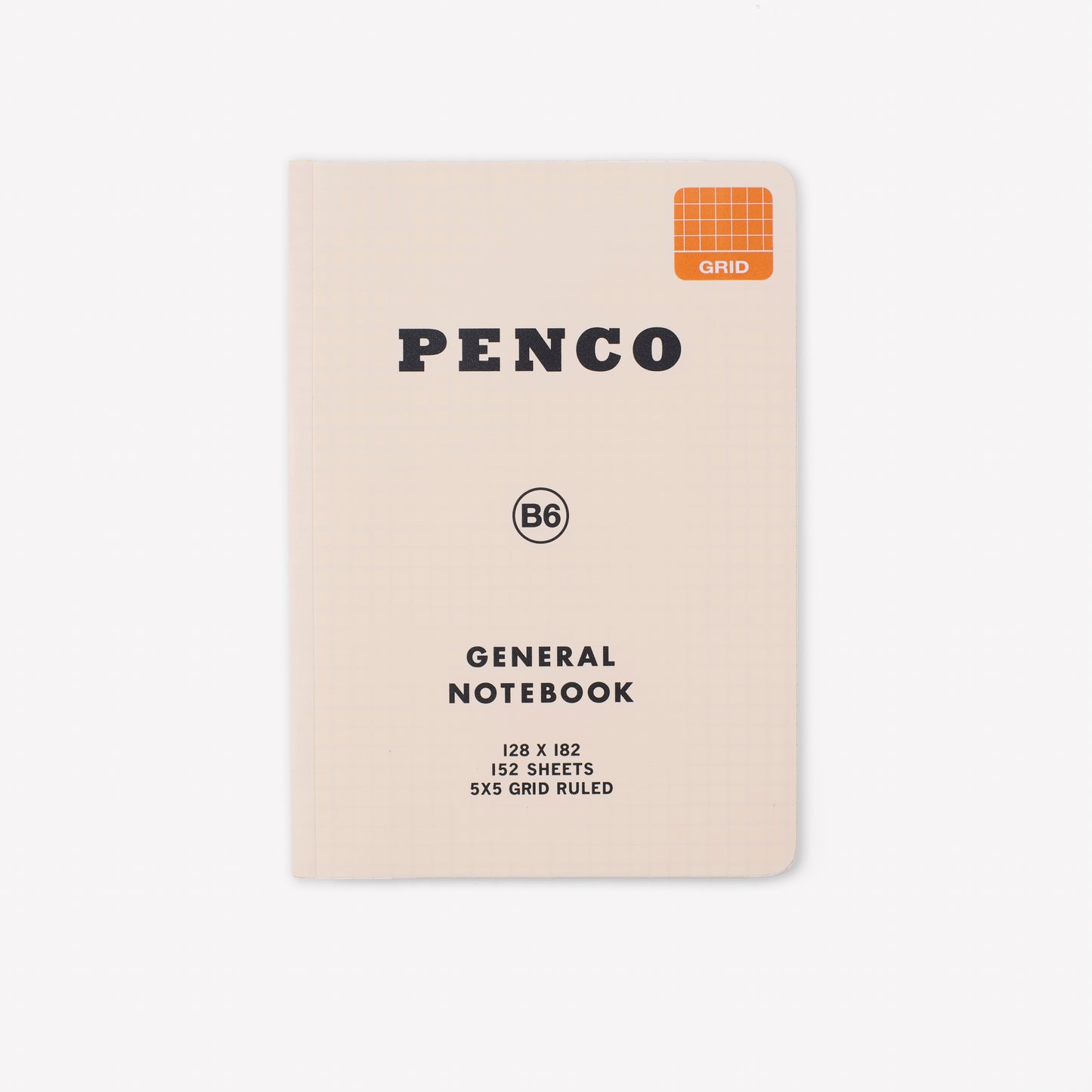 Penco Soft Notepad B6 - White