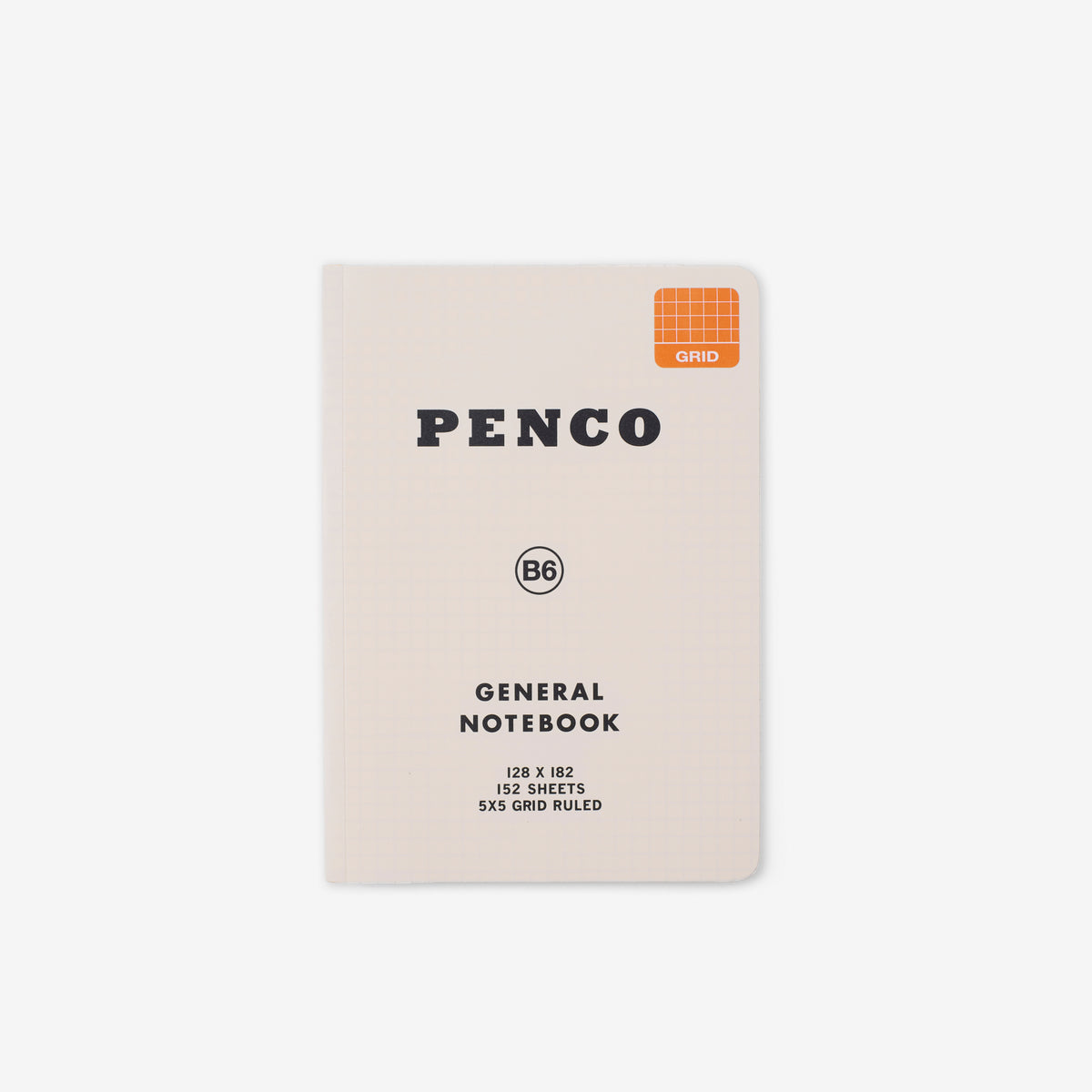Penco Soft Notepad B6 - White