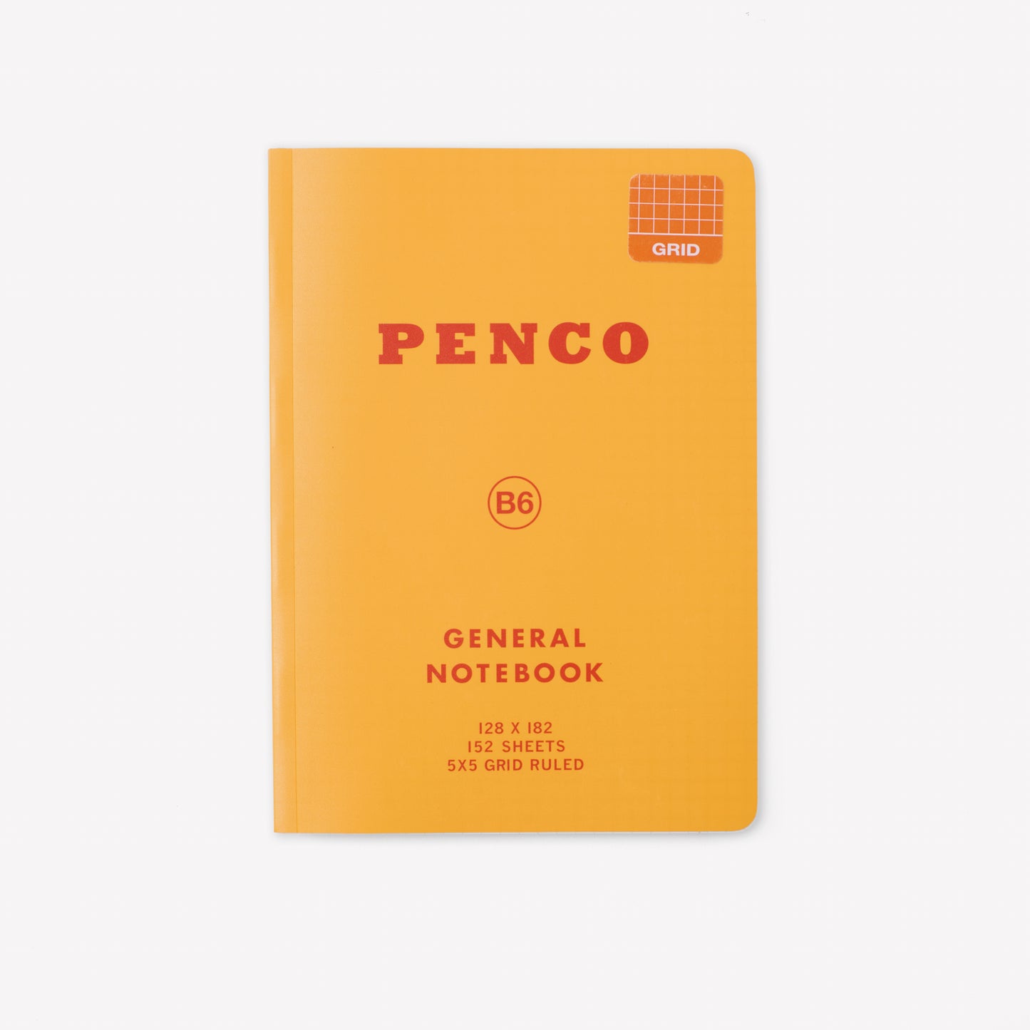 Penco Soft Notepad B6 - Yellow