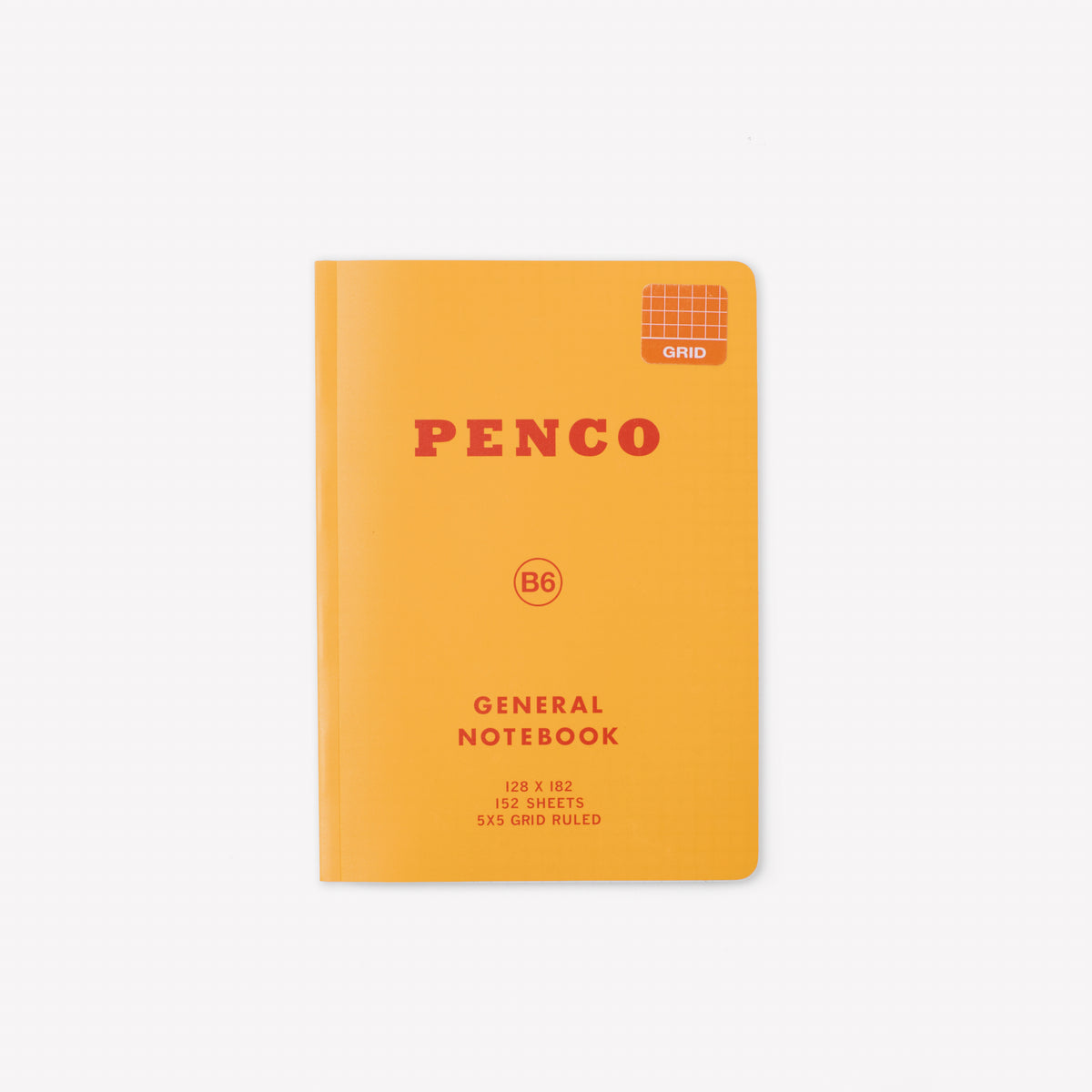 Penco Soft Notepad B6 - Yellow